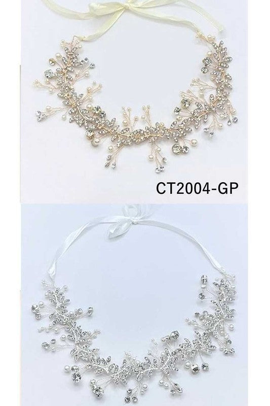 Full Stone Crystal Wired Bridal Convertible Hair